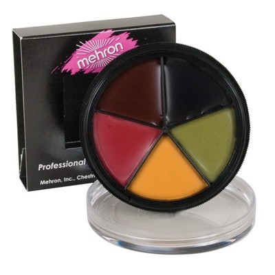 Mehron ProColoRing Bruise Make-Up Palette (28g) Pk 1