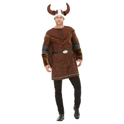Adult Viking Barbarian Costume (Medium, 38-40in) Pk 1