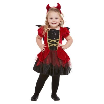 Toddler Devil Girl Halloween Costume (1-2 Yrs) Pk 1
