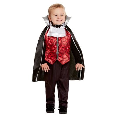 Toddler Vampire Boy Halloween Costume (3-4 Yrs) Pk 1