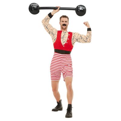 Adult Deluxe Strongman Costume (Medium)