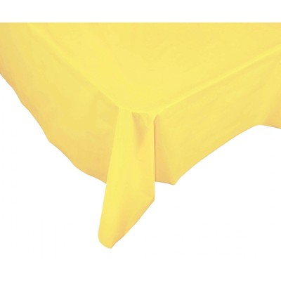 Canary Yellow Rectangular Tablecover (137x274cm) Pk 12