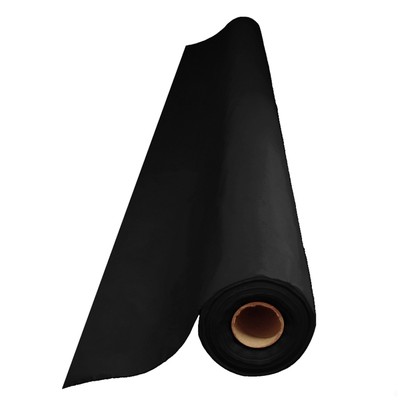 Black Plastic Tablecover Roll (1.2m x 30m) Pk 1