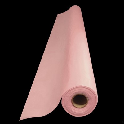 Pink Plastic Tablecover Roll (1.2m x 30m) Pk 1