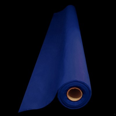 Blue Plastic Tablecover Roll (1.2m x 30m) Pk 1