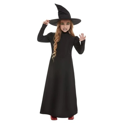 Child Black Wicked Witch Halloween Costume (Large, 10-12 Yrs)