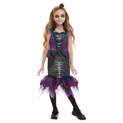 Child Dark Mermaid Costume (Small, 4-6 Yrs)