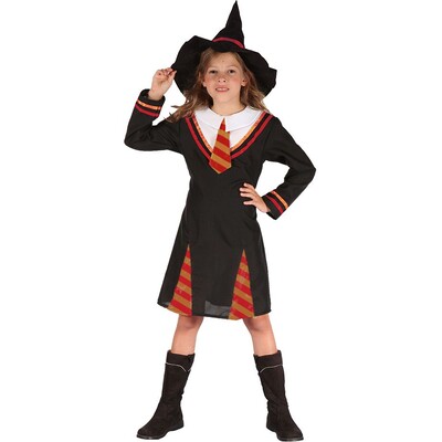 Child Halloween Student Witch Costume (Medium)