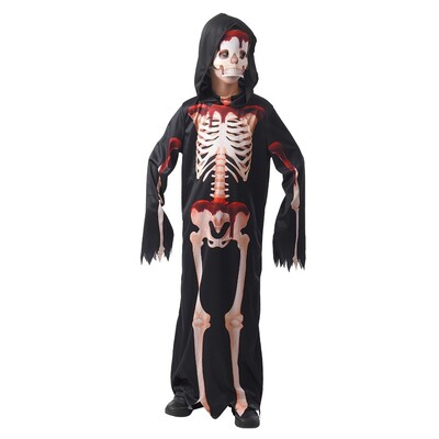 Child Bloody Skeleton Halloween Costume (Medium)