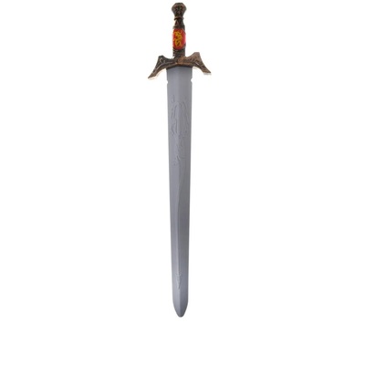 Plastic Knight Sword with Dragon Design