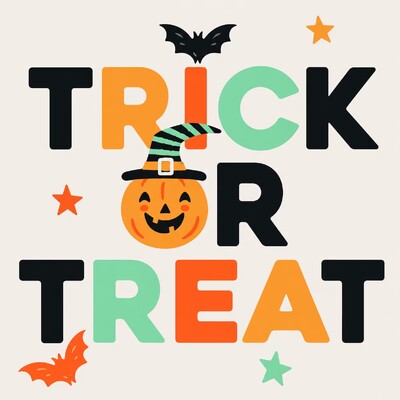 Trick or Treat Halloween Paper Napkins 2 Ply Pack of 16 - Boo Crew