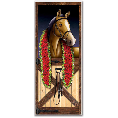 Horse Racing Door Cover Stable Door Pk 1