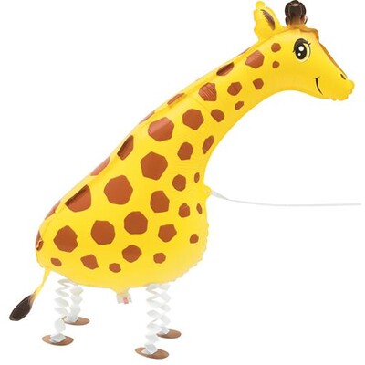 Walking Giraffe Supershape Foil Balloon (34in.) Pk 1