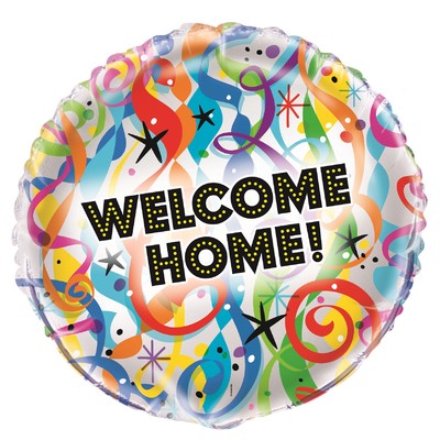 Welcome Home 18in Foil Balloon Pk 1