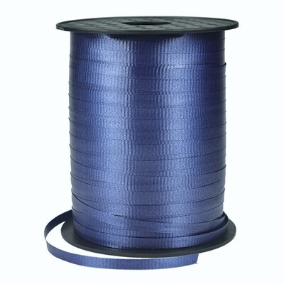 Navy Blue Curling Ribbon (457m) Pk 1