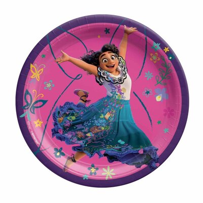 Encanto Paper Lunch Plate 7in (Pk 8)