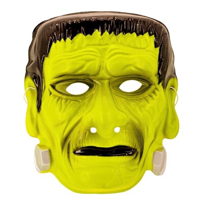 Frankenstein PVC Face Mask | Adult & Kids Halloween Costume Mask