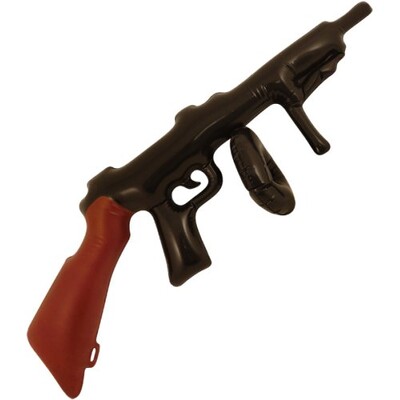 Inflatable Tommy Gun Accessory 80cm