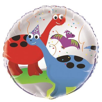 Dinosaur Party 18in. Foil Balloon Pk 1