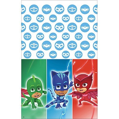 PJ Masks Plastic Tablecover (1.37m x 2.43m) Pk 1