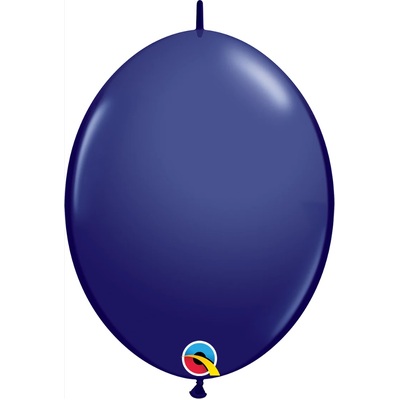 Navy Blue Quicklink Linking Latex Balloons (12in-30cm) Pk 10
