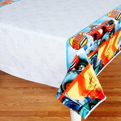 Blaze and the Monster Machines Plastic Tablecover (243cm x 137cm) Pk 1