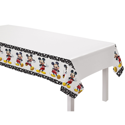 Mickey Forever Plastic Tablecover 243cm x 132cm