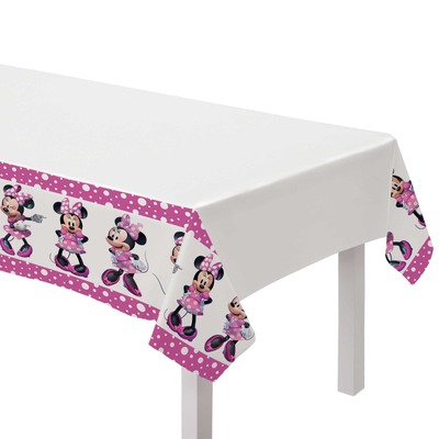 Minnie Mouse Forever Plastic Tablecover (Pk 1)