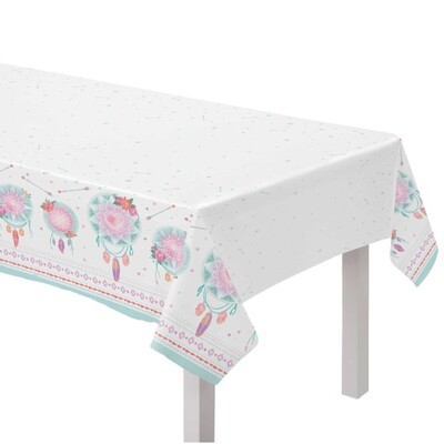 Free Spirit Boho Paper Table Cover 137x243cm