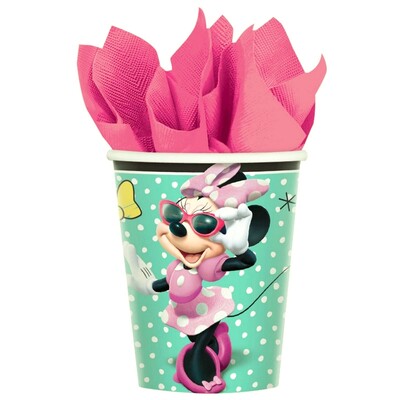 Minnie Mouse 9oz. Paper Cups Pk 8