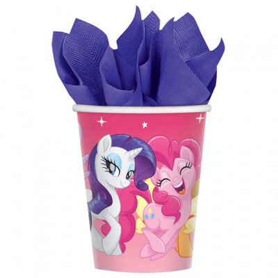 My Little Pony 9oz Paper Cups Pk 8 