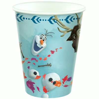 Frozen 2 Olaf and Sven 9oz. Paper Cups Pk 8