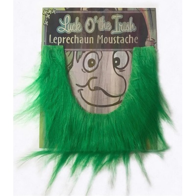 Green St Patricks Day Leprechaun Beard (Pk 1)