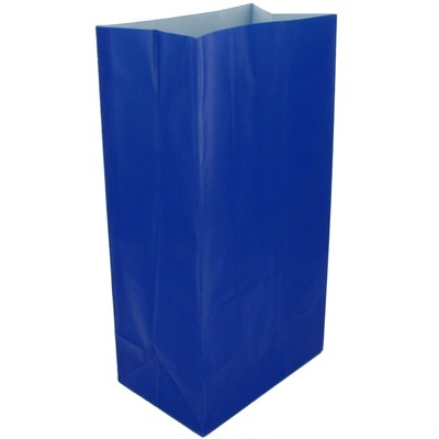 Bags Party Royal Blue Paper Pk12 