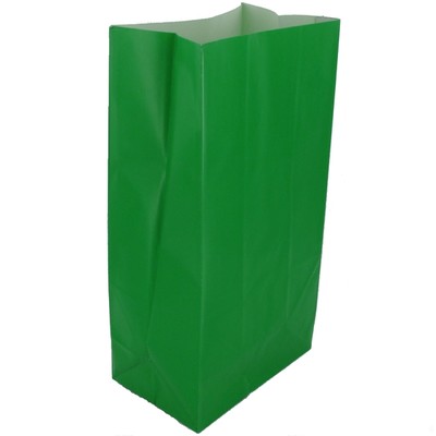 Bags Party Green Paper Pk12 