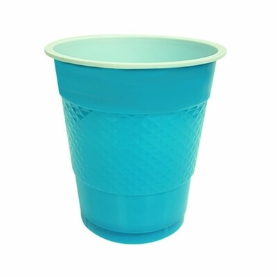 Electric Blue 12oz. Plastic Cups Pk 20
