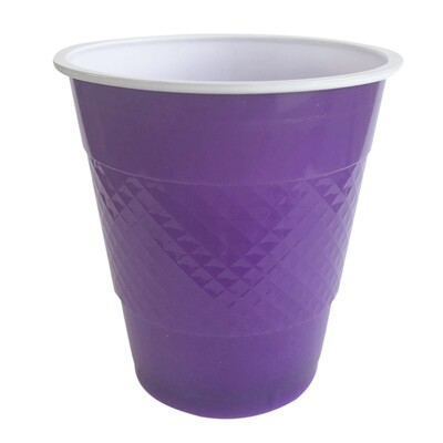 Purple 12oz. Plastic Cups Pk 20