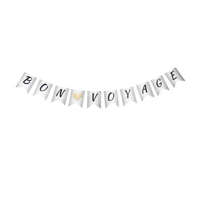 Bon Voyage Bunting Flag Banner 2.5m
