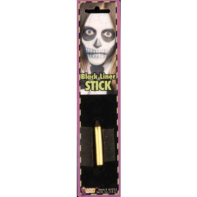Halloween Black Liner Stick Make-Up Pk 1