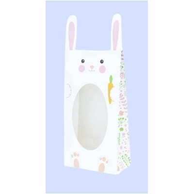 Easter Bunny Paper Loot Candy Bags Pk 4