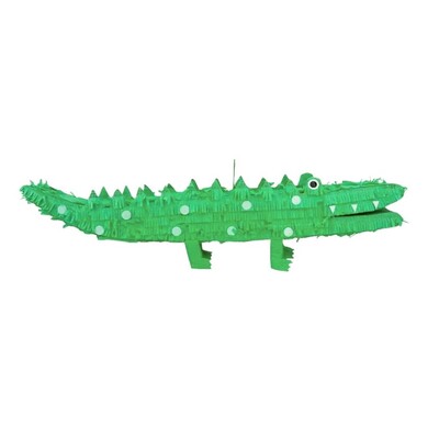 3D Crocodile Piñata | Green Crocodile Birthday Party Piñata