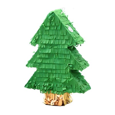 Christmas Tree Piñata – Fillable Christmas Party Candy Piñata Decoration
