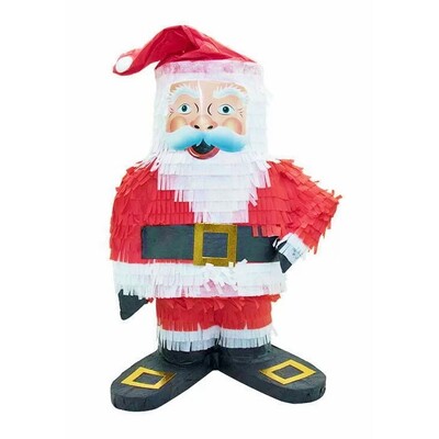 Christmas Santa Claus Piñata – Fillable Xmas Party Candy Piñata Decoration