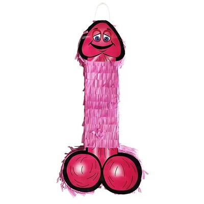 Pink Willy Hens Party Pinata