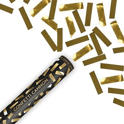 Metallic Gold Foil Confetti Cannon Popper 60cm