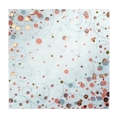 Rose Gold Sparkling Fizz Lunch Napkins 3 Ply (Pk 16)