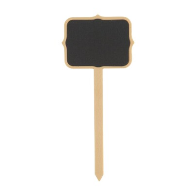Mini Plastic Message Chalkboard Picks & Chalk Pk 4