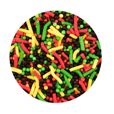 NRL Penrith Panthers Edible Cake Sprinkles (80g)