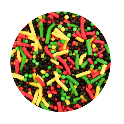 Penrith Panthers Colours Edible Sprinkles (120g) Pk 1