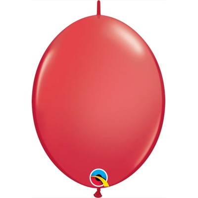 Red Quicklink Linking Latex Balloons (12in-30cm) Pk 10